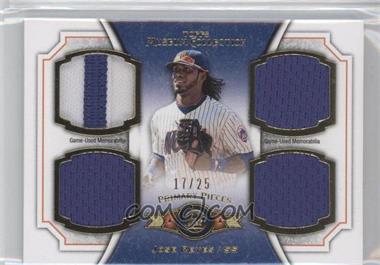 2012 Topps Museum Collection - Primary Pieces Quad Relics - Gold #PPQR-JR - Jose Reyes /25