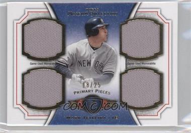 2012 Topps Museum Collection - Primary Pieces Quad Relics - Gold #PPQR-MT - Mark Teixeira /25