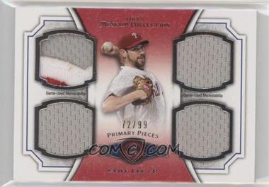 2012 Topps Museum Collection - Primary Pieces Quad Relics #PPQR-CL - Cliff Lee /99