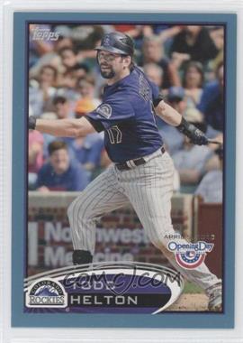 2012 Topps Opening Day - [Base] - Blue #101 - Todd Helton /2012