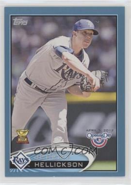 2012 Topps Opening Day - [Base] - Blue #15 - Jeremy Hellickson /2012