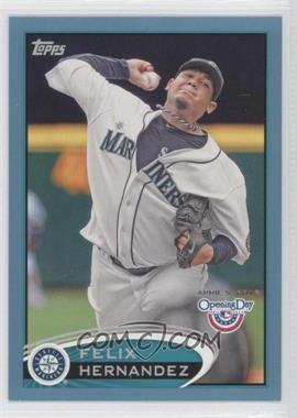 2012 Topps Opening Day - [Base] - Blue #199 - Felix Hernandez /2012