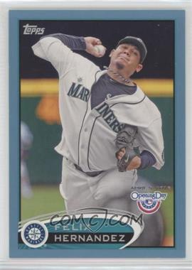 2012 Topps Opening Day - [Base] - Blue #199 - Felix Hernandez /2012