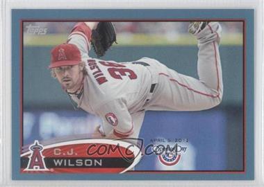 2012 Topps Opening Day - [Base] - Blue #61 - C.J. Wilson /2012