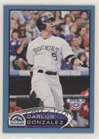 Carlos Gonzalez #/2,012