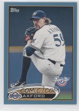 2012 Topps Opening Day - [Base] - Blue #88 - John Axford /2012