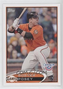 2012 Topps Opening Day - [Base] #14 - Buster Posey