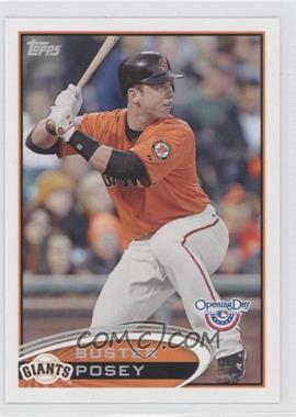 2012 Topps Opening Day - [Base] #14 - Buster Posey