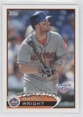 2012 Topps Opening Day - [Base] #187 - David Wright