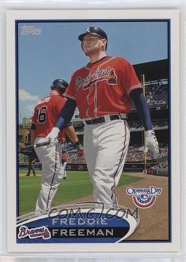 2012 Topps Opening Day - [Base] #210 - Freddie Freeman