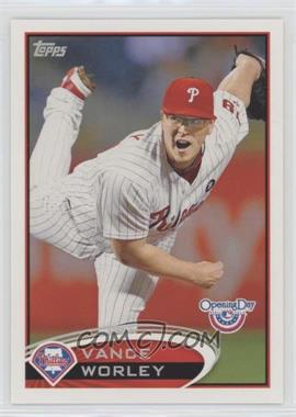 2012 Topps Opening Day - [Base] #56 - Vance Worley