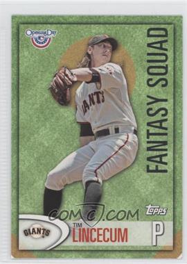 2012 Topps Opening Day - Fantasy Squad #FS-30 - Tim Lincecum