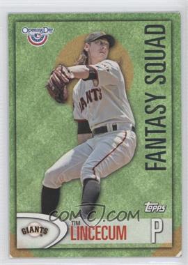 2012 Topps Opening Day - Fantasy Squad #FS-30 - Tim Lincecum