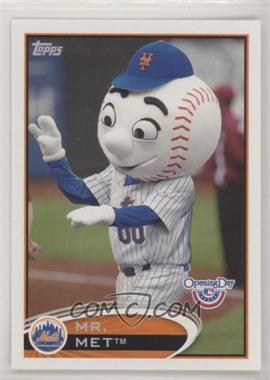 2012 Topps Opening Day - Mascots #M-7 - Mr. Met