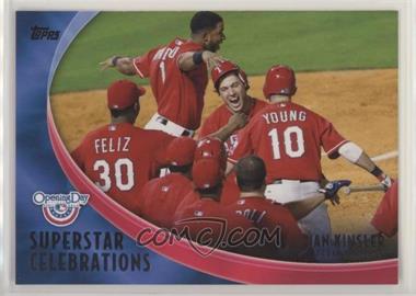 2012 Topps Opening Day - Superstar Celebrations #SC-12 - Ian Kinsler