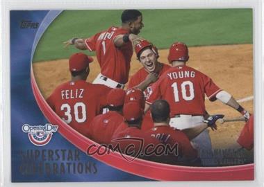 2012 Topps Opening Day - Superstar Celebrations #SC-12 - Ian Kinsler