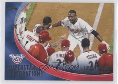 2012 Topps Opening Day - Superstar Celebrations #SC-2 - Justin Upton