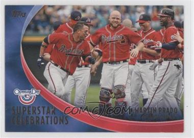 2012 Topps Opening Day - Superstar Celebrations #SC-20 - Martin Prado