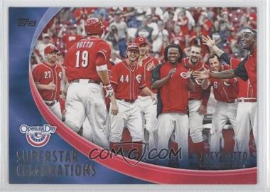 2012 Topps Opening Day - Superstar Celebrations #SC-5 - Joey Votto