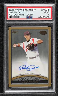 2012 Topps Pro Debut - Autographs - Gold #PDA-JP - Joe Panik /50 [PSA 9 MINT]