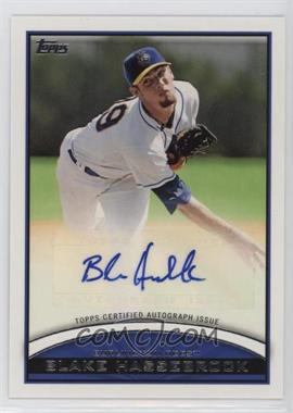 2012 Topps Pro Debut - Autographs #PDA-BH - Blake Hassebrock [EX to NM]
