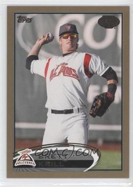 2012 Topps Pro Debut - [Base] - Gold #168 - Brett Krill /50