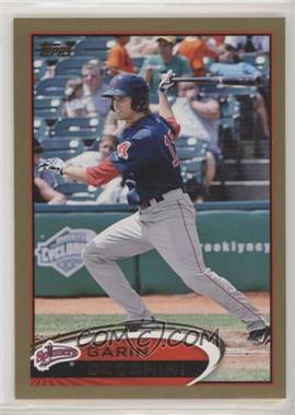 2012 Topps Pro Debut - [Base] - Gold #23 - Garin Cecchini /50