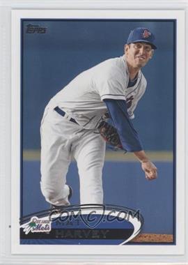 2012 Topps Pro Debut - [Base] #178.1 - Matt Harvey (No Ball)