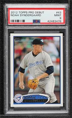 2012 Topps Pro Debut - [Base] #43 - Noah Syndergaard [PSA 9 MINT]