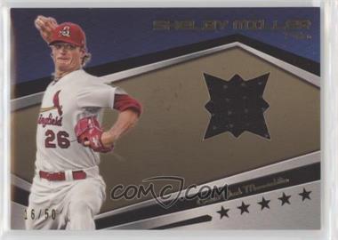 2012 Topps Pro Debut - Minor League Materials - Gold #MLM-SM - Shelby Miller /50 [EX to NM]
