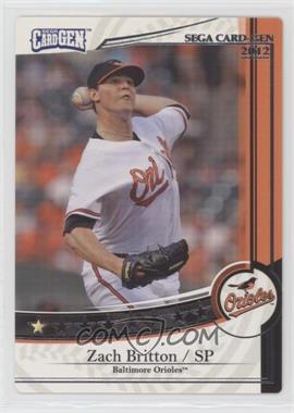 2012 Topps Sega Card-Gen - [Base] #J12-010 - Zach Britton