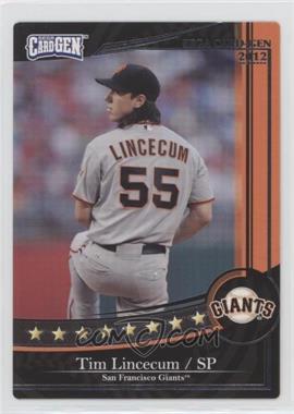 2012 Topps Sega Card-Gen - [Base] #J12-374 - Tim Lincecum