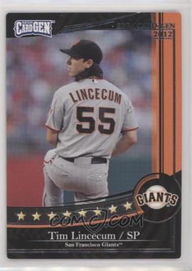 2012 Topps Sega Card-Gen - [Base] #J12-374 - Tim Lincecum