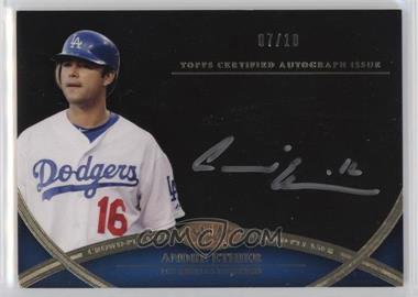 2012 Topps Tier One - Crowd-Pleaser Autographs - Silver Ink #CPA-AE - Andre Ethier /10