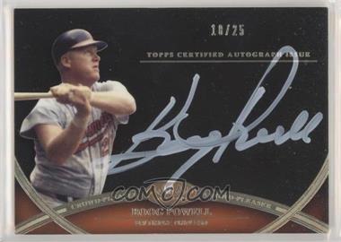 2012 Topps Tier One - Crowd-Pleaser Autographs - White Ink #CPA-BP - Boog Powell /25