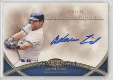 2012 Topps Tier One - Crowd-Pleaser Autographs #CPA-AL - Adam Lind /399 [EX to NM]