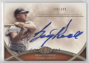 2012 Topps Tier One - Crowd-Pleaser Autographs #CPA-BP - Boog Powell /399