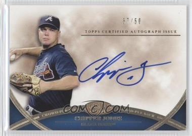 2012 Topps Tier One - Crowd-Pleaser Autographs #CPA-CJ - Chipper Jones /50