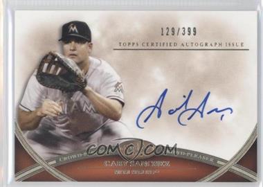 2012 Topps Tier One - Crowd-Pleaser Autographs #CPA-GS - Gaby Sanchez /399