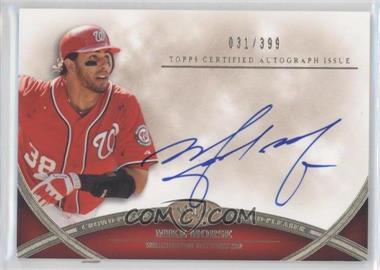 2012 Topps Tier One - Crowd-Pleaser Autographs #CPA-MMS - Mike Morse /399