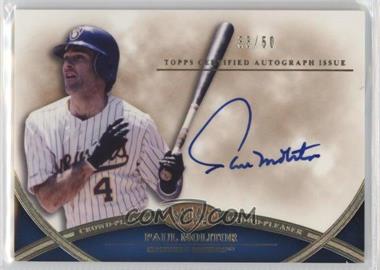 2012 Topps Tier One - Crowd-Pleaser Autographs #CPA-PM - Paul Molitor /50