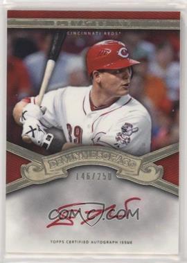 2012 Topps Tier One - Elevated Ink #EI-DM.1 - Devin Mesoraco (Red Ink) /250