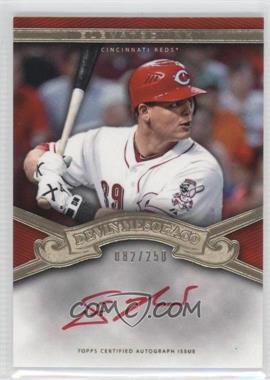 2012 Topps Tier One - Elevated Ink #EI-DM.1 - Devin Mesoraco (Red Ink) /250