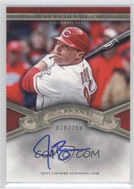 2012 Topps Tier One - Elevated Ink #EI-JB - Jay Bruce /250