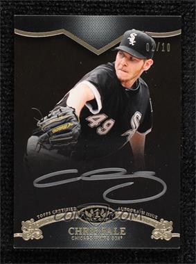 2012 Topps Tier One - On the Rise Autograph - Silver Ink #OR-CSA - Chris Sale /10