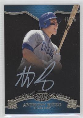 2012 Topps Tier One - On the Rise Autograph - White Ink #OR-AR - Anthony Rizzo /25