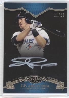 2012 Topps Tier One - On the Rise Autograph - White Ink #OR-JA - J.P. Arencibia /25