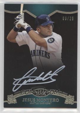 2012 Topps Tier One - On the Rise Autograph - White Ink #OR-JMO - Jesus Montero /25