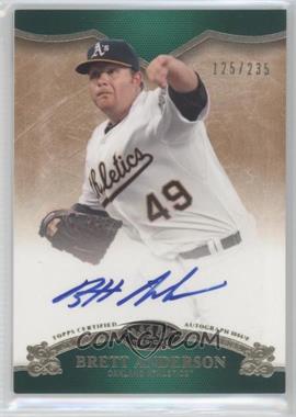 2012 Topps Tier One - On the Rise Autograph #OR-BAN - Brett Anderson /235