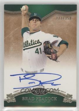 2012 Topps Tier One - On the Rise Autograph #OR-BP - Brad Peacock /350